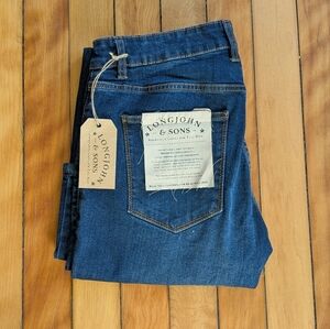 Longjohn & Sons Men's Straight Blue Jeans